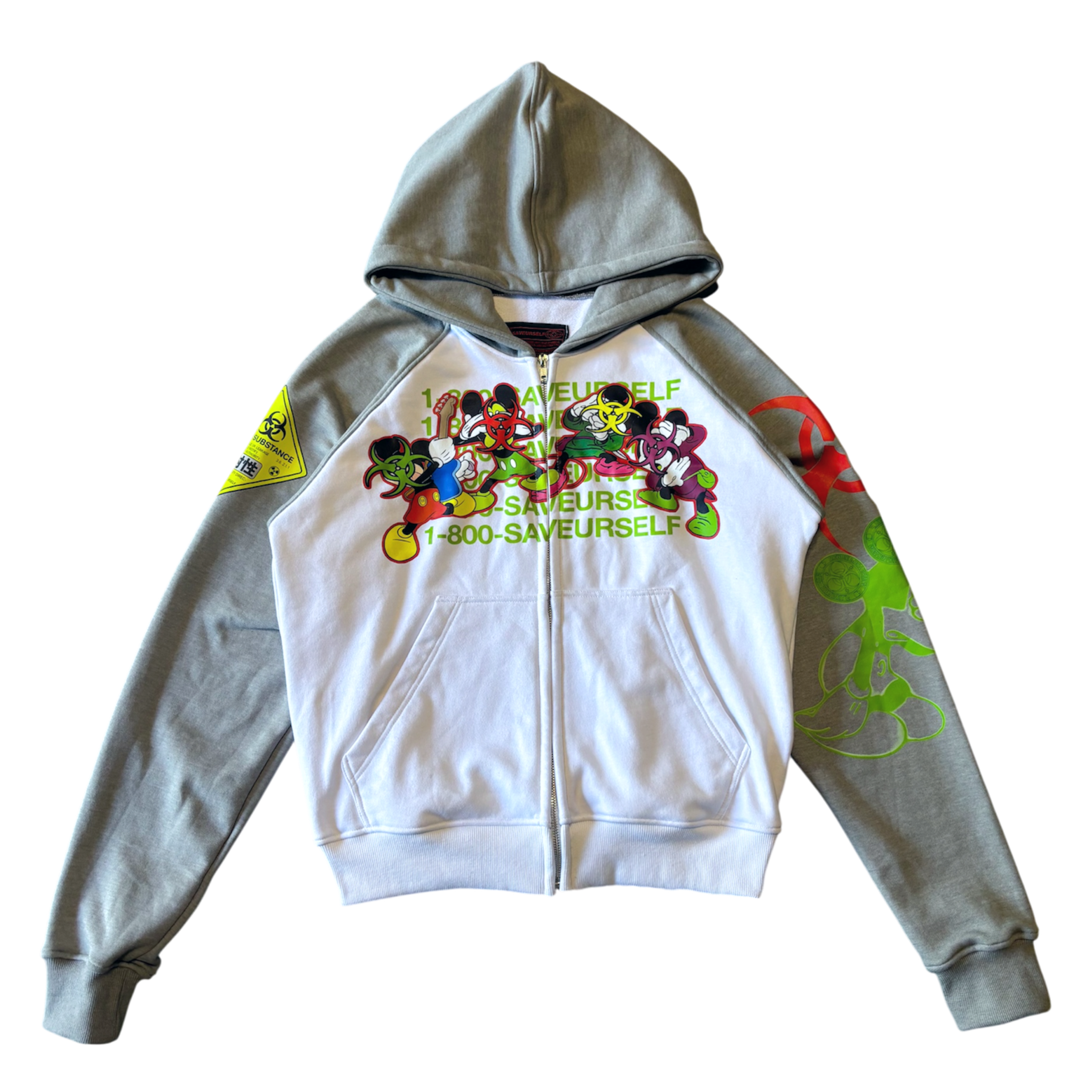 Infected Mickey Zip Up